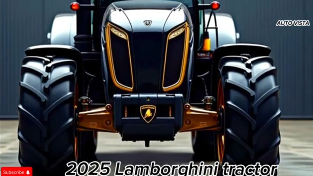 Lamborghini Tractor 2025 – The Supercar of Farming! - CAR TREND (360p, h264)