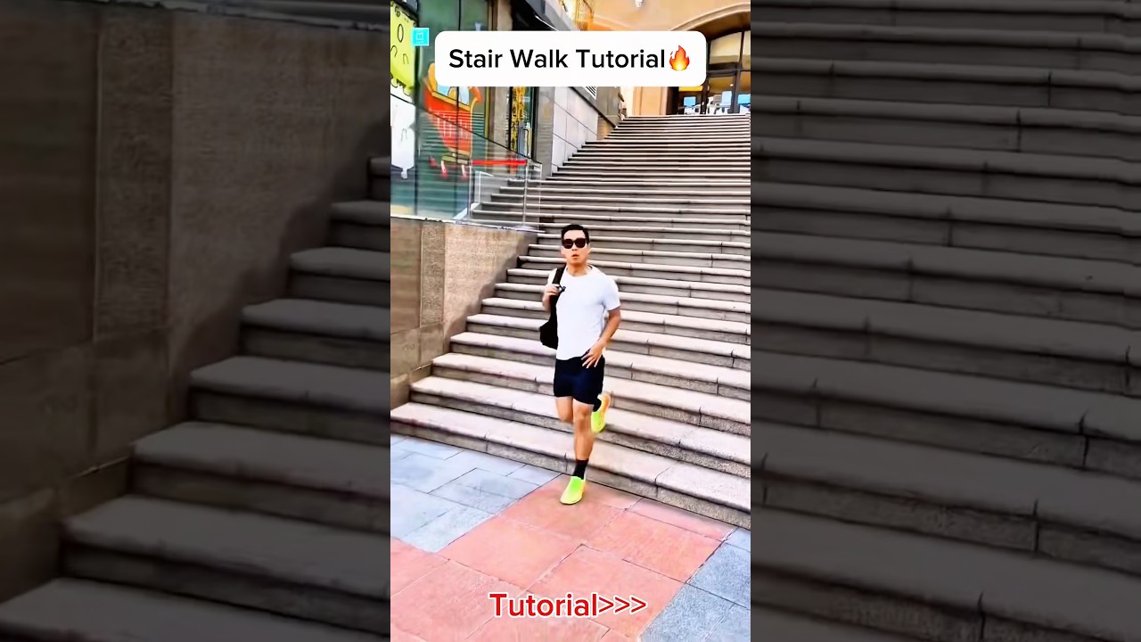 Super Funk X Stair Walk Tutorial🔥#shorts #dance #trend