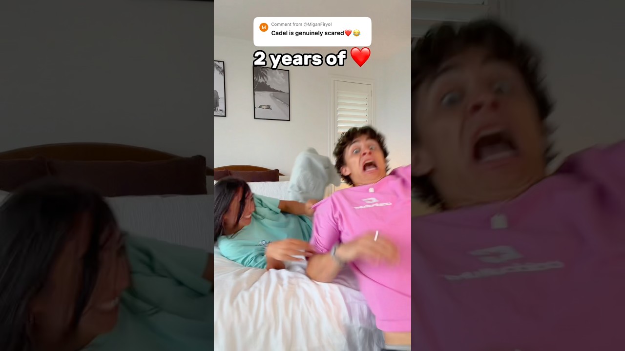 1 week VS 2 years together 🤣❤️